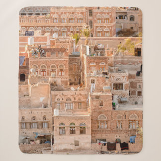 Architecture of the Old Town of Sana'a, Yemen. UNE Sherpa Blanket