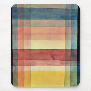 Architecture of the Plain, abstract art, Paul Klee Mouse Pad