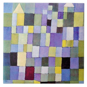 Architecture, Paul Klee Ceramic Tile