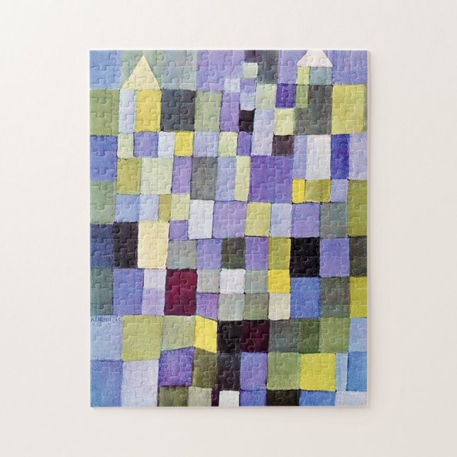 Architecture, Paul Klee Jigsaw Puzzle (Vertical)