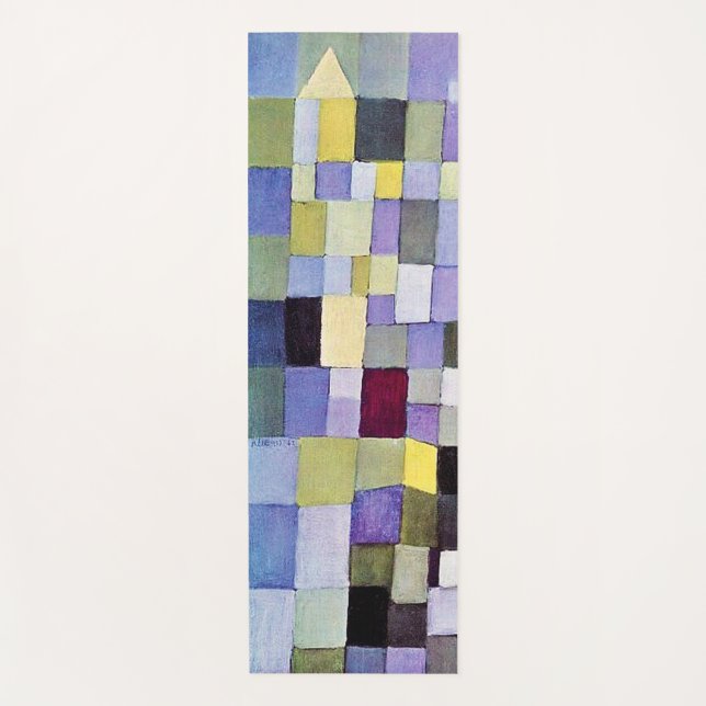 Architecture, Paul Klee Yoga Mat (Front)
