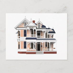 Architecture Series - Victorian. Postcards. Postcard