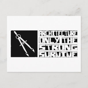 Architecture Survive Postcard