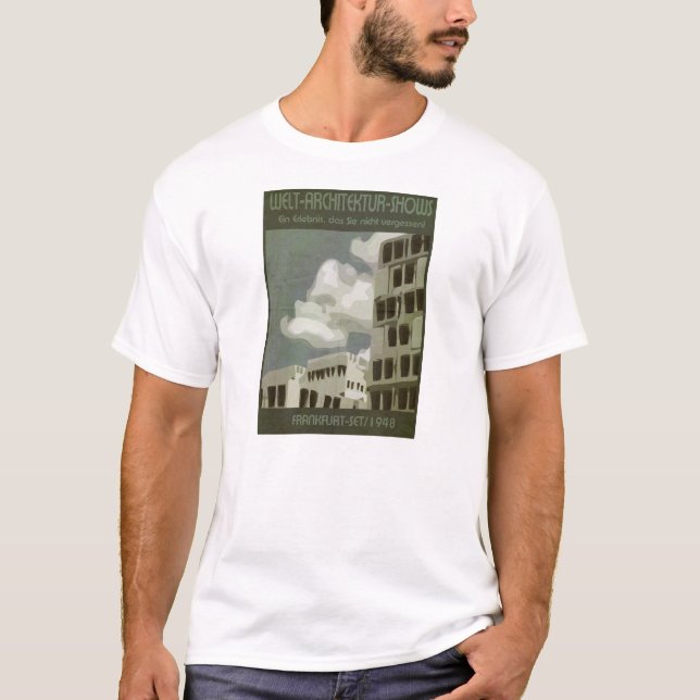 Architecture Week Poster T-Shirt (Front)