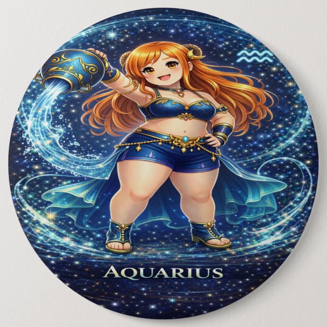 Archive Galaxy: Aquarius Beta Bearer 6 Cm Round Badge (Front)