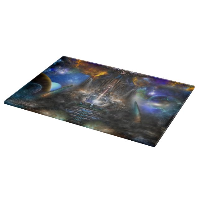 Archive Portal Glass Cutting Board (Corner)