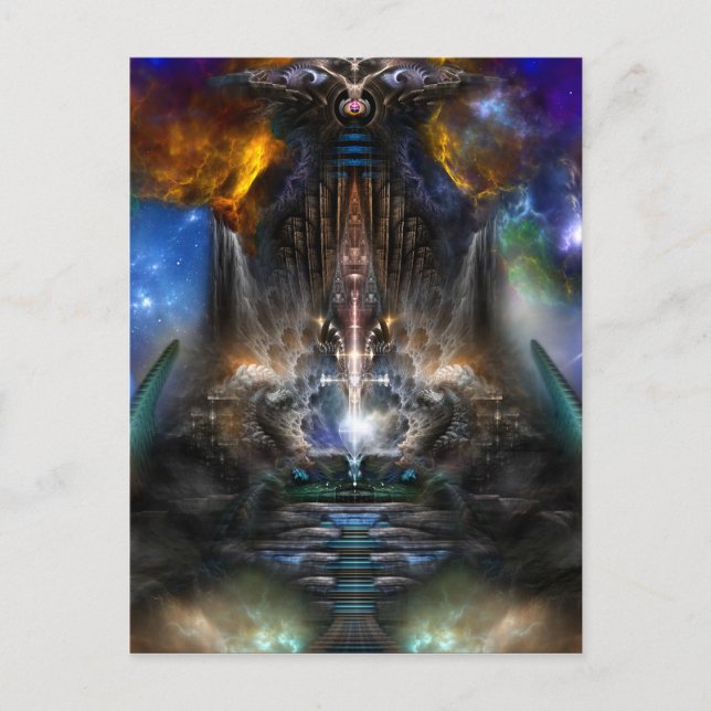 Archive Portal Portrait Postcard (Front)