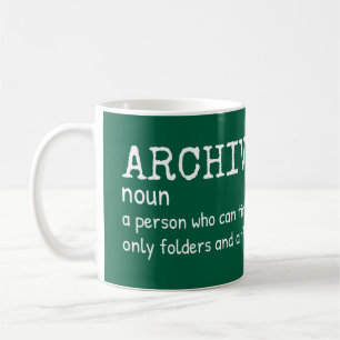 Archivist Definition – Library Humour Mug