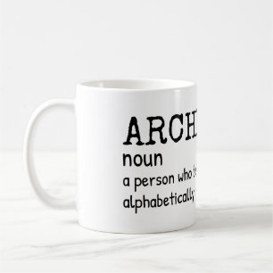 Archivist – Funny Job Definition Coffee Mug