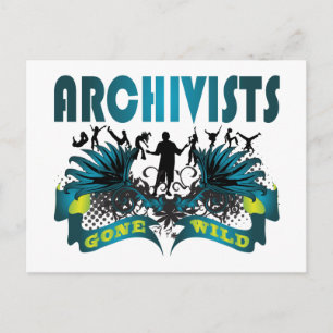 Archivists Gone Wild Postcard