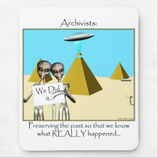 Archivists - Preserving the Past (Aliens) Mouse Pad