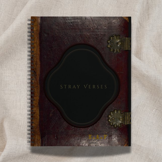 Archivist's Vault: Stray Verses Leather Journal (Creator Uploaded)