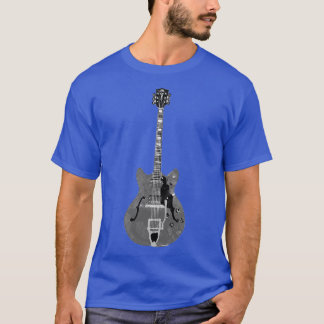 Archtop Hollow body Guild Jazz Guitar  T-Shirt