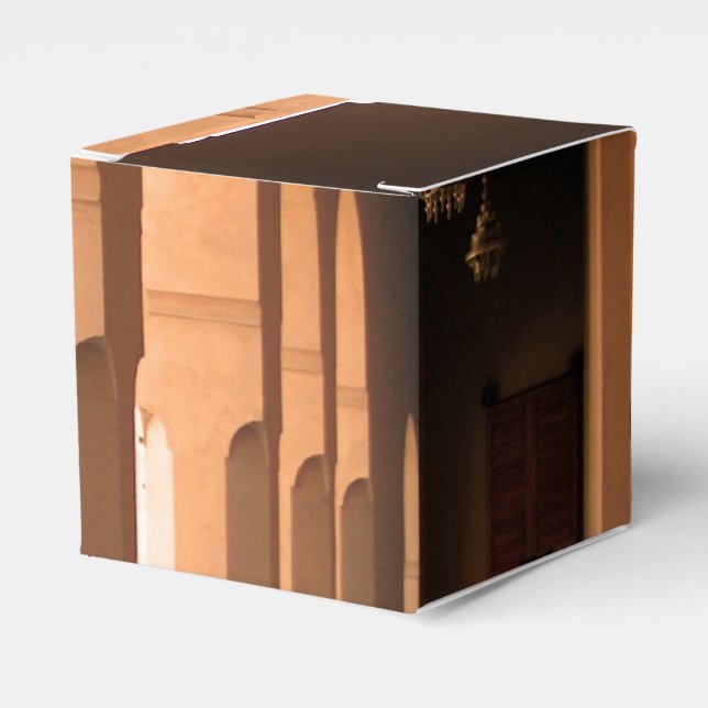 Archways in Morocco Favour Box (Front Side)