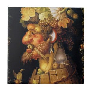 Arcimboldo Autumn Tile