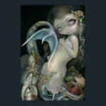 Arcimboldo Mermaid ART PRINT pop surrealism sea<br><div class="desc">Probably my favourite mermaid so far! Also the largest and most complex I've painted so far too. The title is sort of an inside joke and refers to Giuseppe Arcimboldo - an Italian painter from about 500 years ago who painted a lot of "hidden picture" paintings. And obviously, there are...</div>