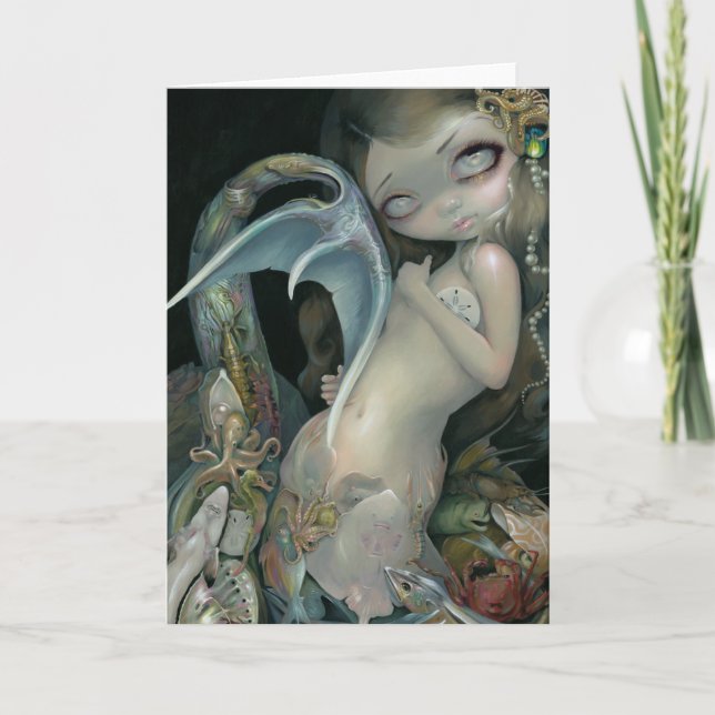 "Arcimboldo Mermaid" Greeting Card (Front)