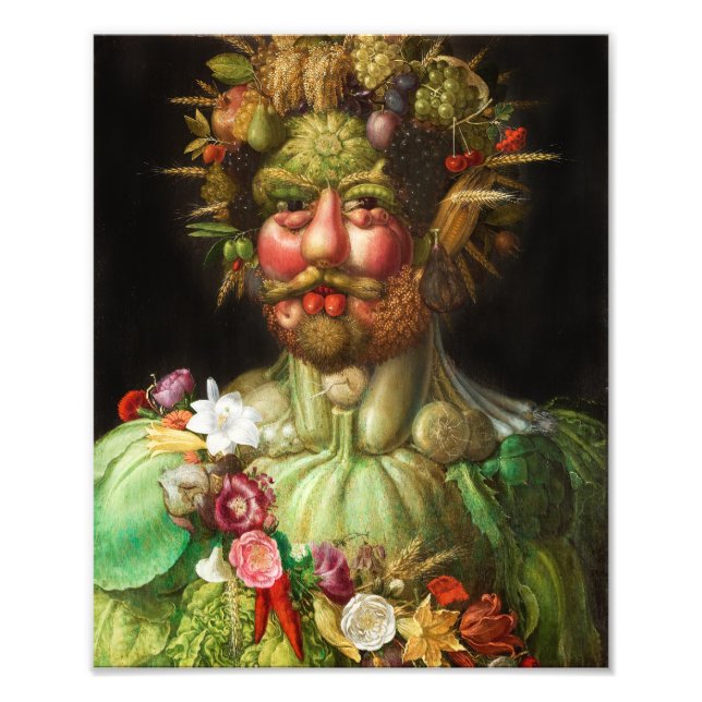 Arcimboldo Rudolf II Print (Front)