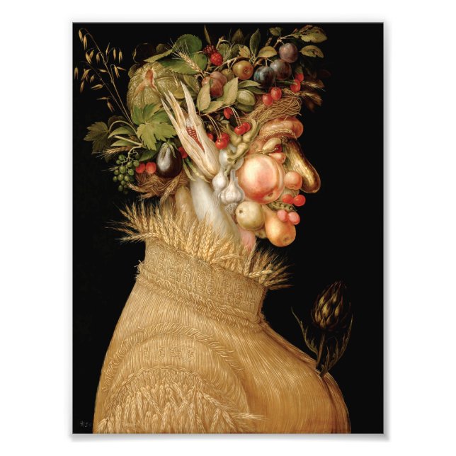 Arcimboldo Summer Photo Print (Front)