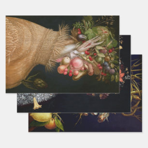 Arcimboldo Wrapping Paper Sheet