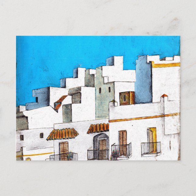 Arcos de la Frontera Spain Postcard (Front)