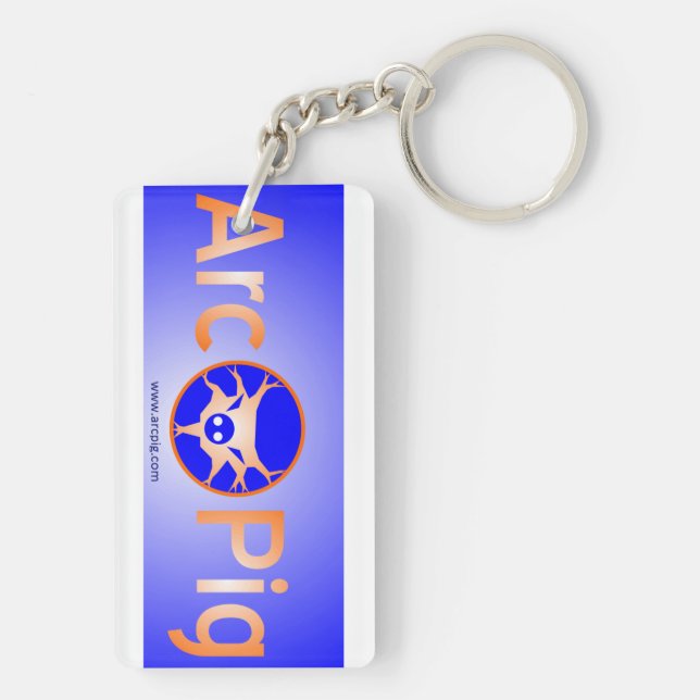 arcpig keychain (Back)