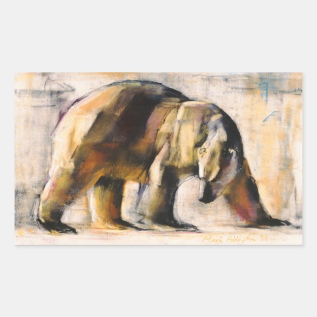 Arctic 1999 rectangular sticker (Front)