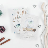 Arctic Adventure Snow Globe Birthday