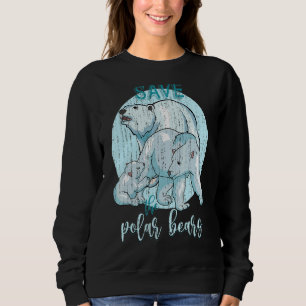 Arctic Animal Family Environmental Awareness Polar Sweatshirt