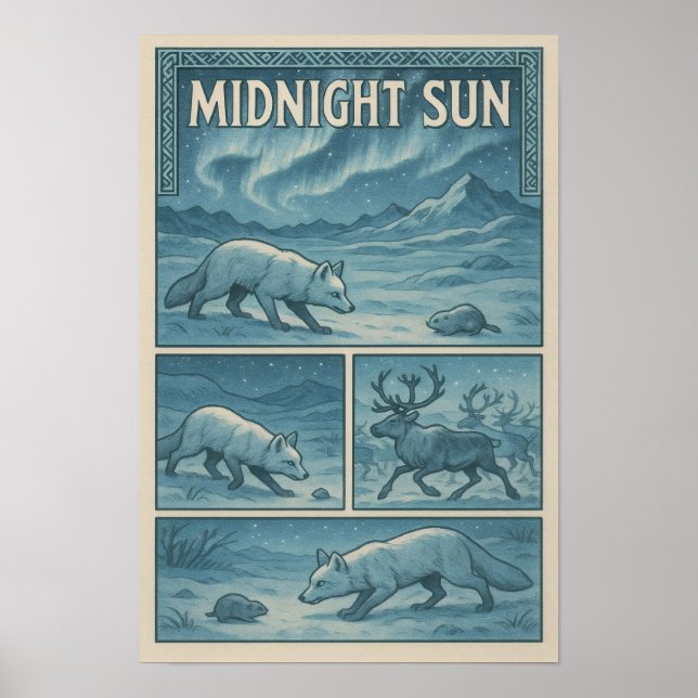 Arctic Aurora Tales  Poster (Front)