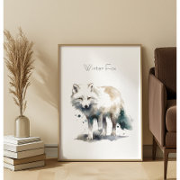 Arctic Beauty: Winter Fox custom