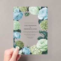 Arctic Blue, Frosted Pine & Cloud Moss Wedding