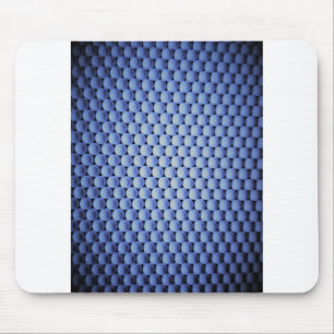 Arctic blue spheres mouse pad