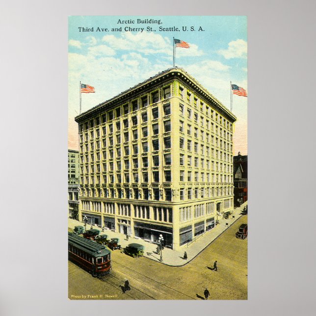 Arctic Building, Seattle, WA Poster (Front)