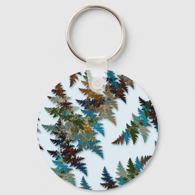 Arctic Camouflage Key Ring (Front)