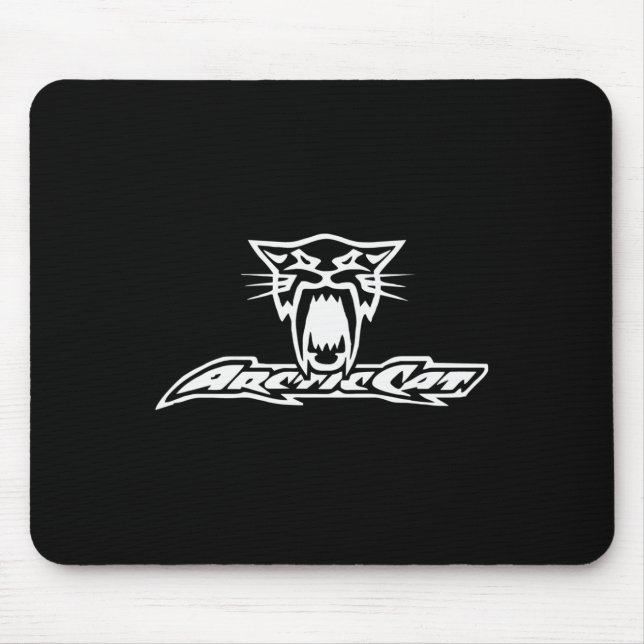 Arctic Cat Racing Snowmobile Powersports Pullover  Mouse Pad (Front)
