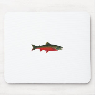 Arctic Char Illustration Mouse Pad
