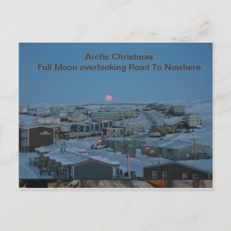 Arctic Christmas Postcard
