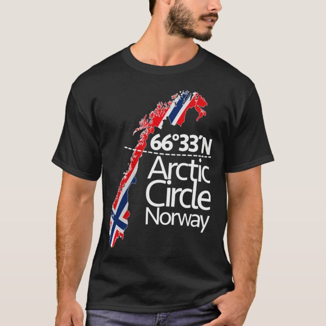 Arctic Circle Norway - 66 33 North T-Shirt (Front)