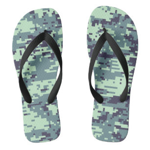 Arctic Digital Camo Pattern Thongs