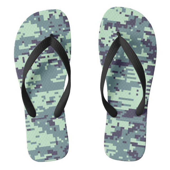 Arctic Digital Camo Pattern Thongs (Footbed)