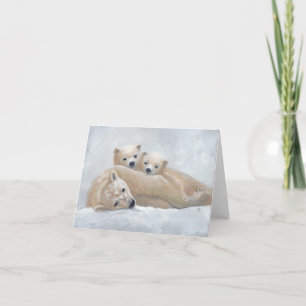 Arctic Family Card