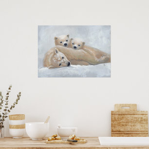 Arctic Family Poster