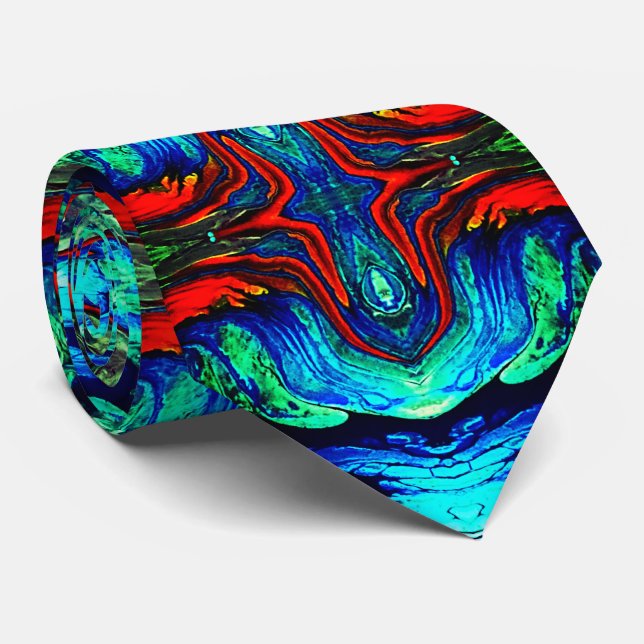 Arctic Fire Neck Tie (Rolled)