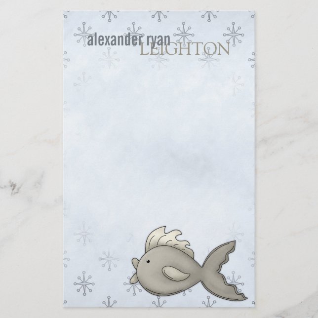 Arctic Fish • Stationery (Front)