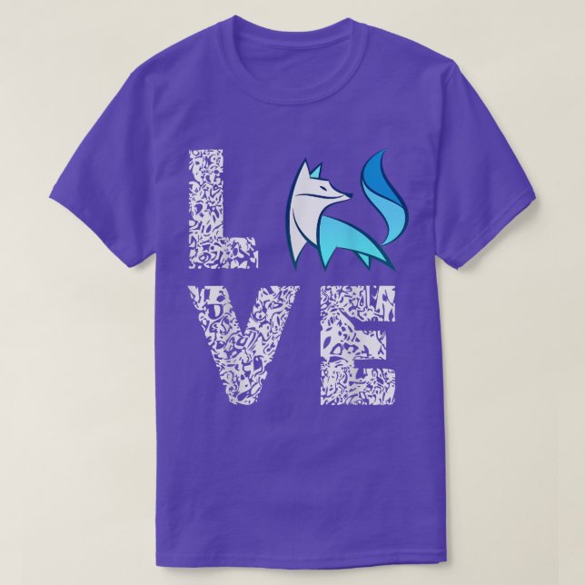 Arctic Fo Antarctica Artic Animal Love Leopard  T-Shirt (Design Front)