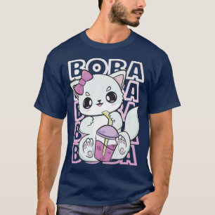 Arctic Fo Drinks Strawberry Milk Bubble Tea For Bo T-Shirt