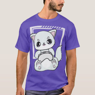 Arctic Fo Plays Video Game For Gamer And Computer T-Shirt
