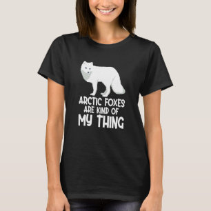 Arctic Fox Artic Animals Cute Artic Fox Pyjamas 1 T-Shirt
