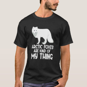 Arctic Fox Artic Animals Cute Artic Fox Pyjamas 1 T-Shirt